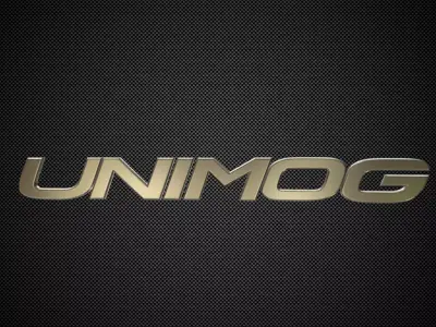 unimog logo 3D model