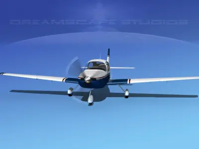 Cirrus SR22 V14 3D model