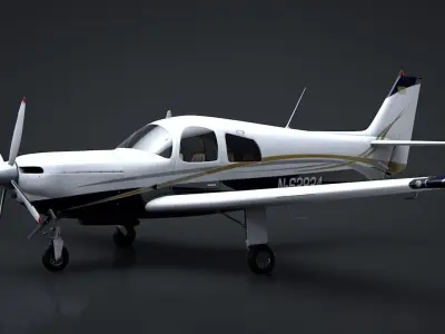 Ruschmeyer R90 230RG Rigged C4D Low-poly 3D model