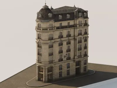 City Building IV 3D model