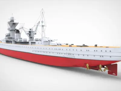 French Algeria 3D model