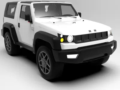 BAIC BJ40 Free 3D model