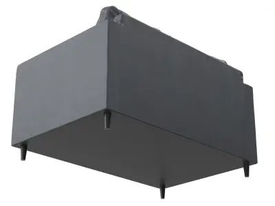 Loveseat - Set Part 3 Low-poly 3D model