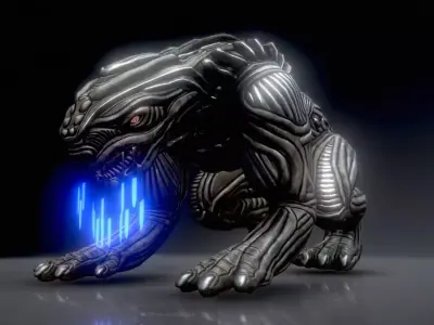 Alien Animal - Blender Game Engine Free low-poly 3D model