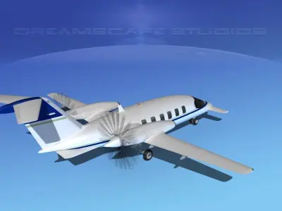 Piaggio Avanti P180 V14 3D model