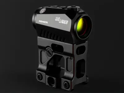 Sig Sauer Romeo5 Red Dot Sight 3D model
