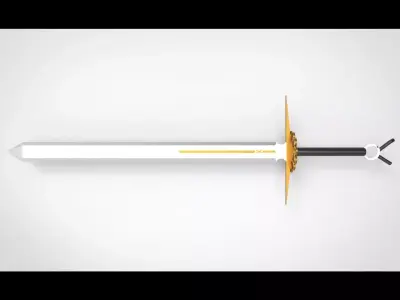 Sword type L 3D model