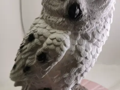 garden owl 3D print model
