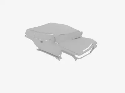 Toyota FJ Cruiser Wreck 3D model