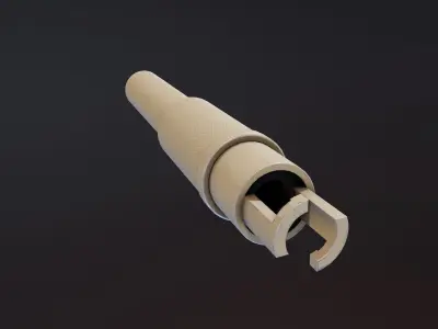 TGPV SVD Suppressor Low-poly 3D model