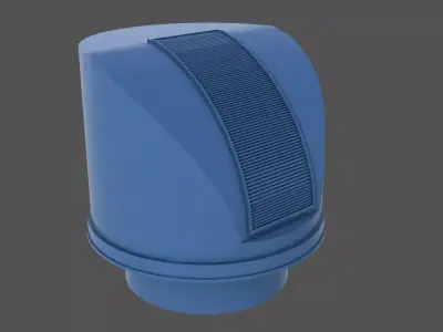 Yamato light control tower 01 - Commercial license - 1-100 scale 3D print model