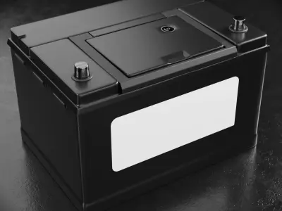 Car Battery Type C 3D model