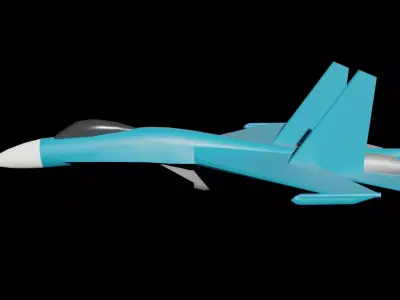 Sukhoi Su-35 3D model