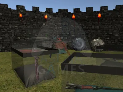 SABER AND SHiELD ASSETS BY ASENA GAMES STUDiO 3D model