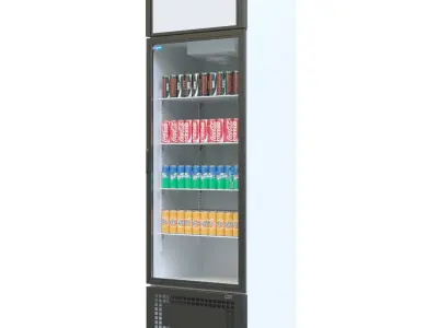 fridge capri 07 3D model