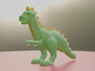 Toy T Rex 3D print model