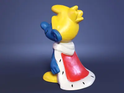 Smurf King 3D model