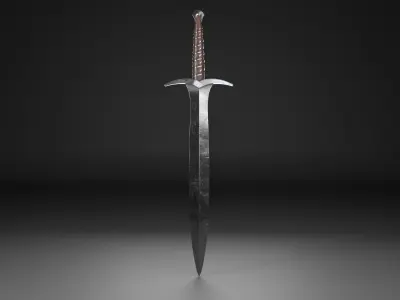 Biblo sword 3D model