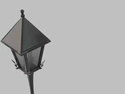 Street lamp 3D model