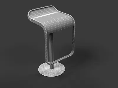 Lem Stool Free 3D model