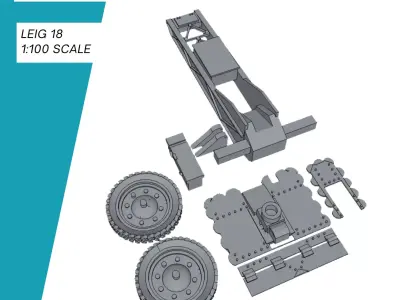 leIG 18 3D print model