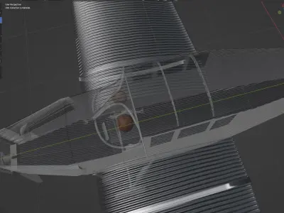 Junkers F 13 3D model