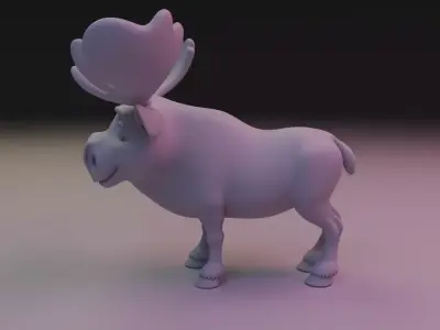 moose 3D print model