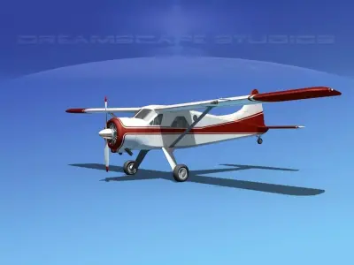 Dehaviland DH-2 Beaver SL11 3D model