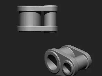 Mechanical Parts IMM Brush Pack 25 in One Vol 3 3D model