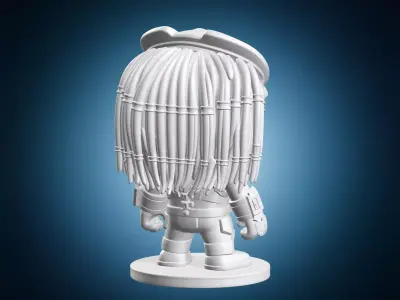 Chibi Predator 3D print model