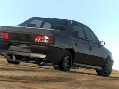 A Car For Real-Time Apps and Video Games Free low-poly 3D model