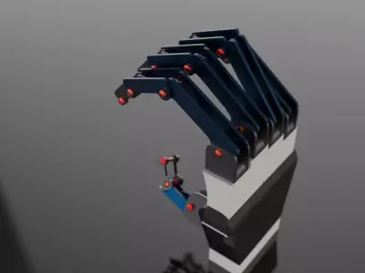 Robotic Hand 3D model
