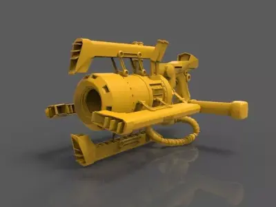 Ratchet and Clank Gun 3D model