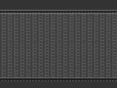 Cable Tray 900mm x 3000mm TYPE2 3D model