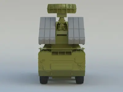 9K33 Osa SA-8 Gecko 3D model