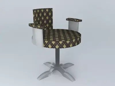 office reception chair 3D model