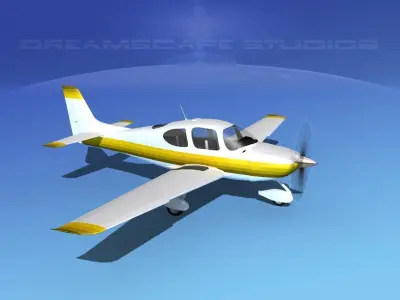 Cirrus SR22 V07 3D model