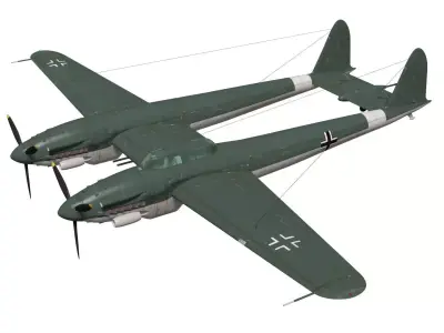 Savoia-Marchetti SM92 3D model