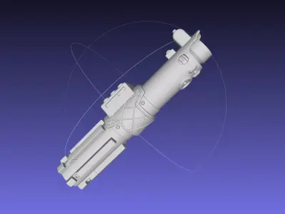 Star Wars Episode IX Rey Lightsaber Printable Model 3D print model