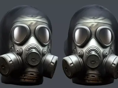 Helmet 3d model military combat Military Low-poly Low-poly Low-poly 3D model