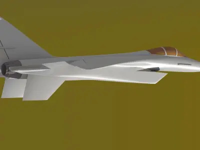 na-335 North American Rockwell FX f-15 3D print model