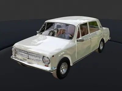 car vaz 2101 Free 3D model