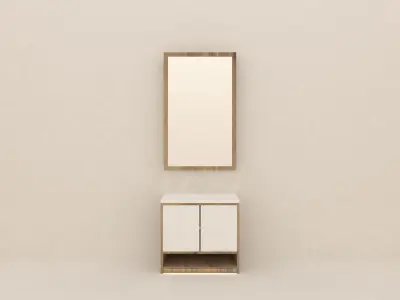 bathroom cabinet Free 3D model purchase