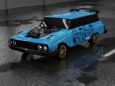 vintage 19662 Free 3D model