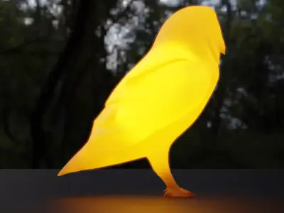 Indirect lighting for Owls 3D model