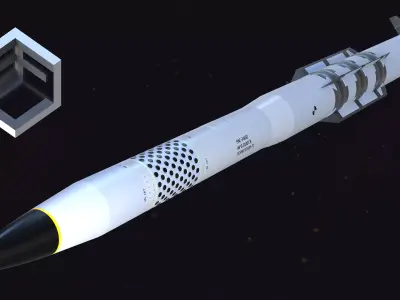 PATRIOT PAC-3 MSE  Missile 3D model