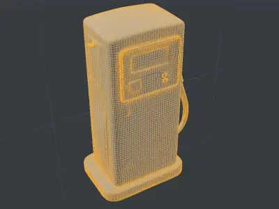 Fuel dispenser 3D model  3D model