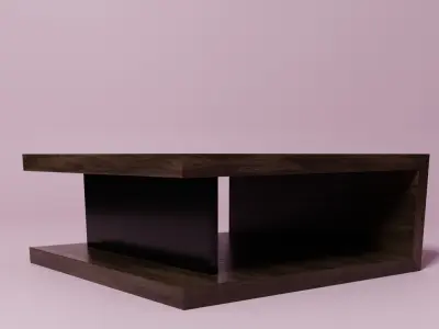 Modern coffee table Free 3D model order