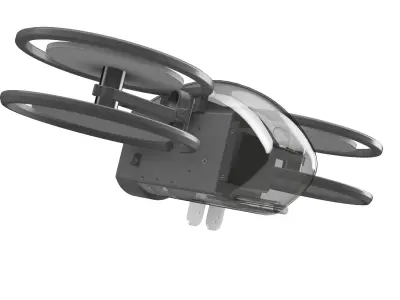 DRONE TILTING1 3D print model