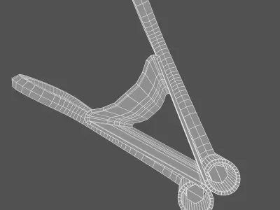 Binder clip 3D model